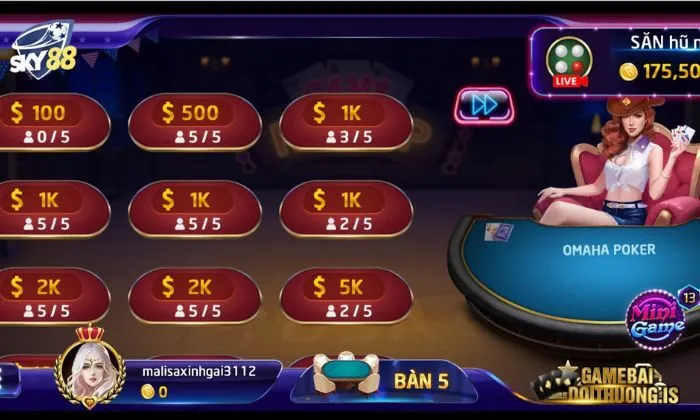 Poker Sky88